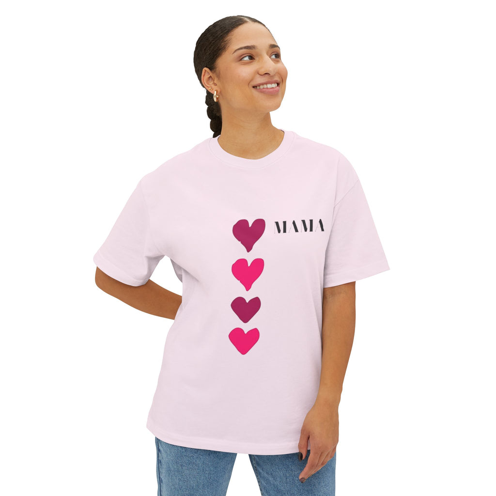 Oversized Cotton Mom Tee