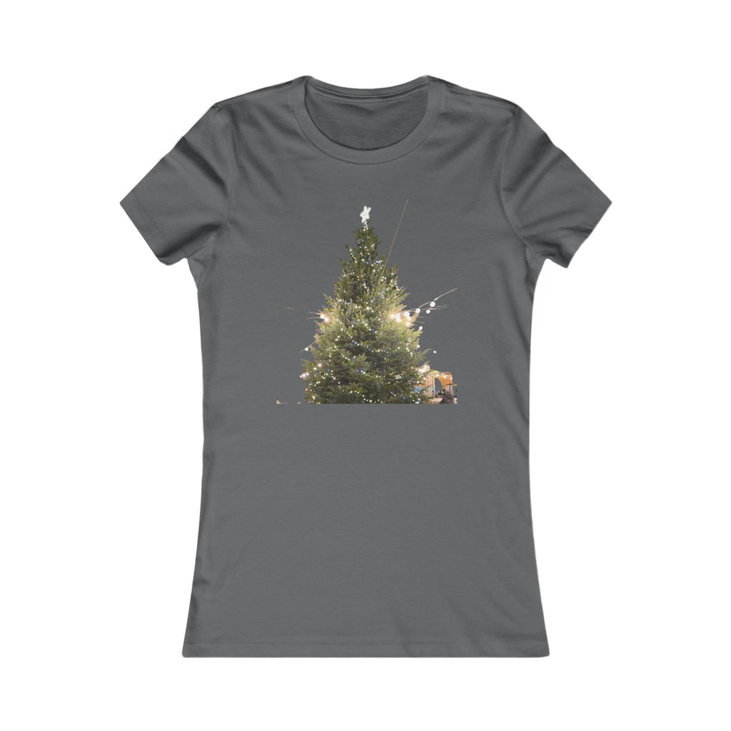 Slim Cotton Winter Lights Tee