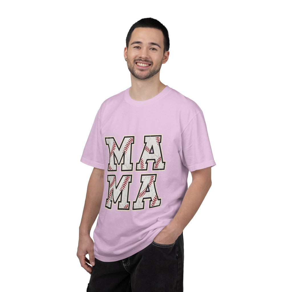 Vintage Cotton Baseball Mom Tee