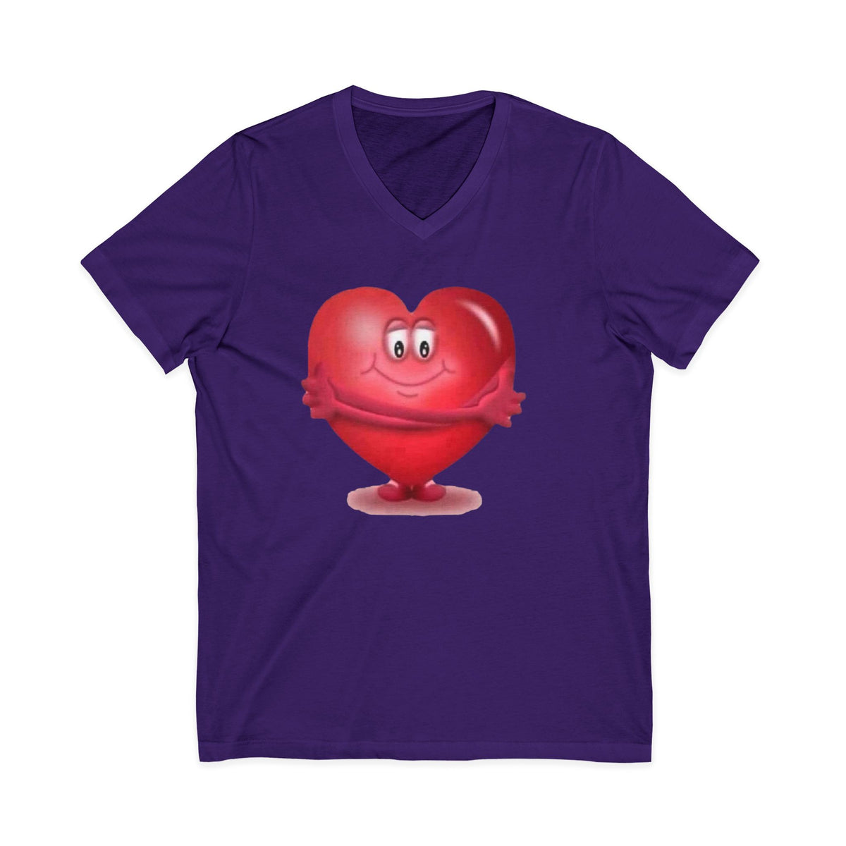 Unisex Jersey Short Sleeve V-Neck Tee
