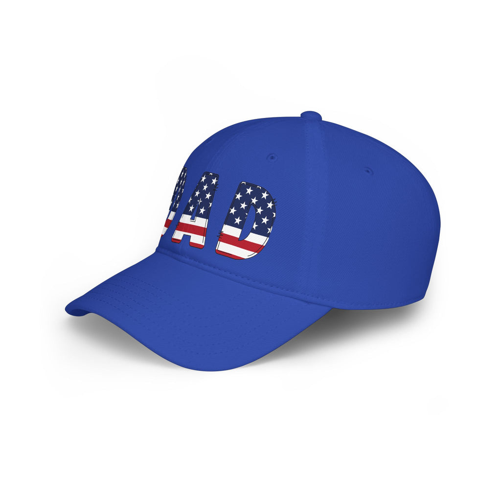 Dad Baseball Cap — American Flag Patriotic Dad Hat for Father’s Day & 4th of July