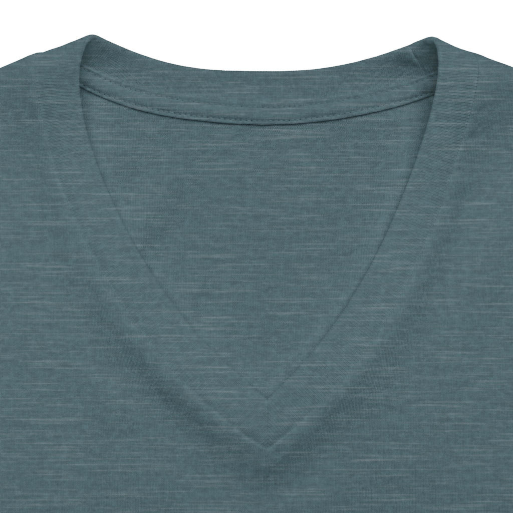 Mother of the Family V-Neck Tee – "To the World You Are a Mother" Floral Gift Shirt
