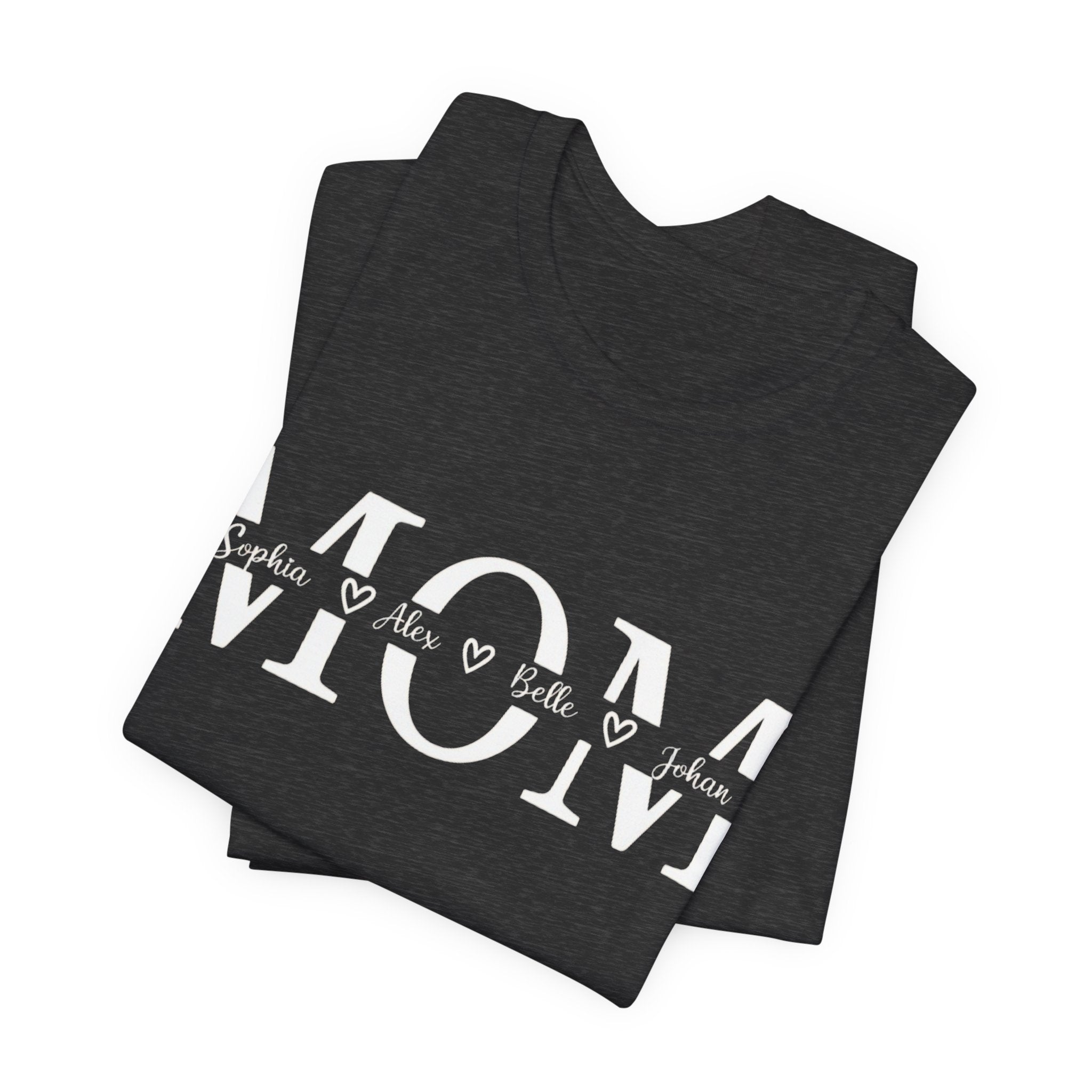 Soft Cotton Mom Heart Tee