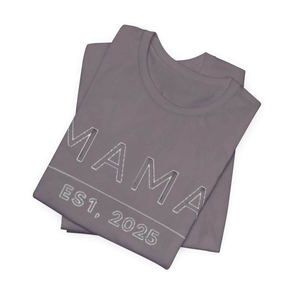 New Mom Cotton Graphic Tee