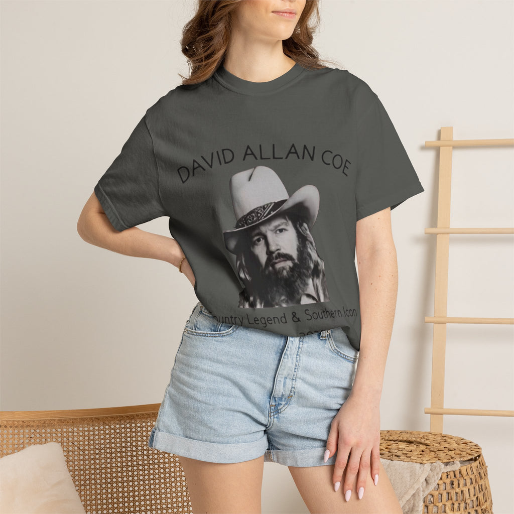 David Allan Coe Tribute T-Shirt – Country Legend Memorial