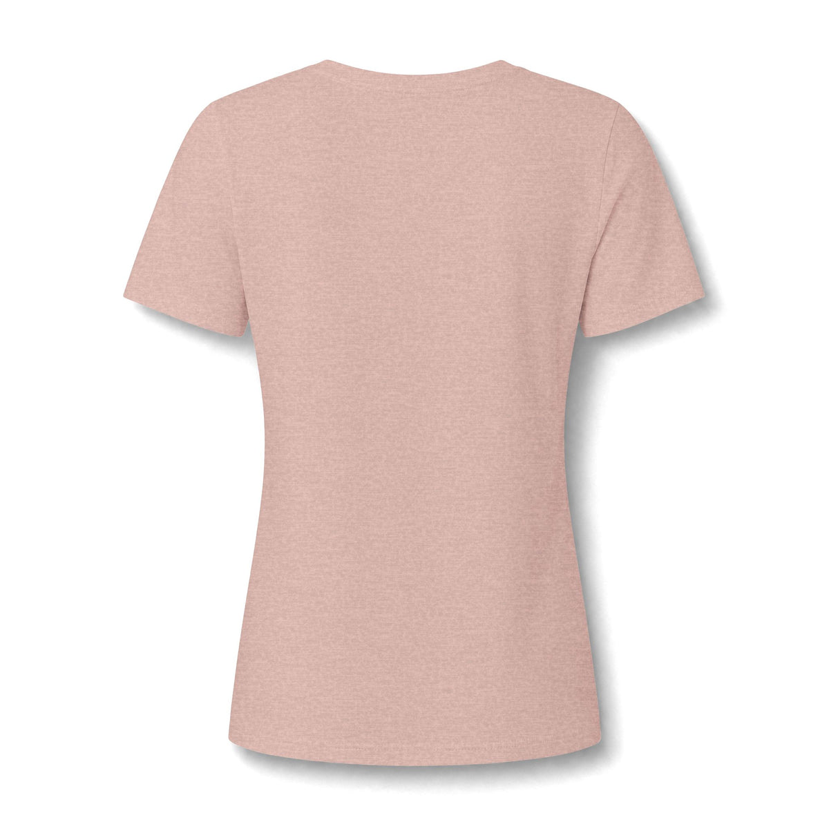 Mom V-Neck Tee — Leopard Heart & Butterflies Mother's Day Shirt