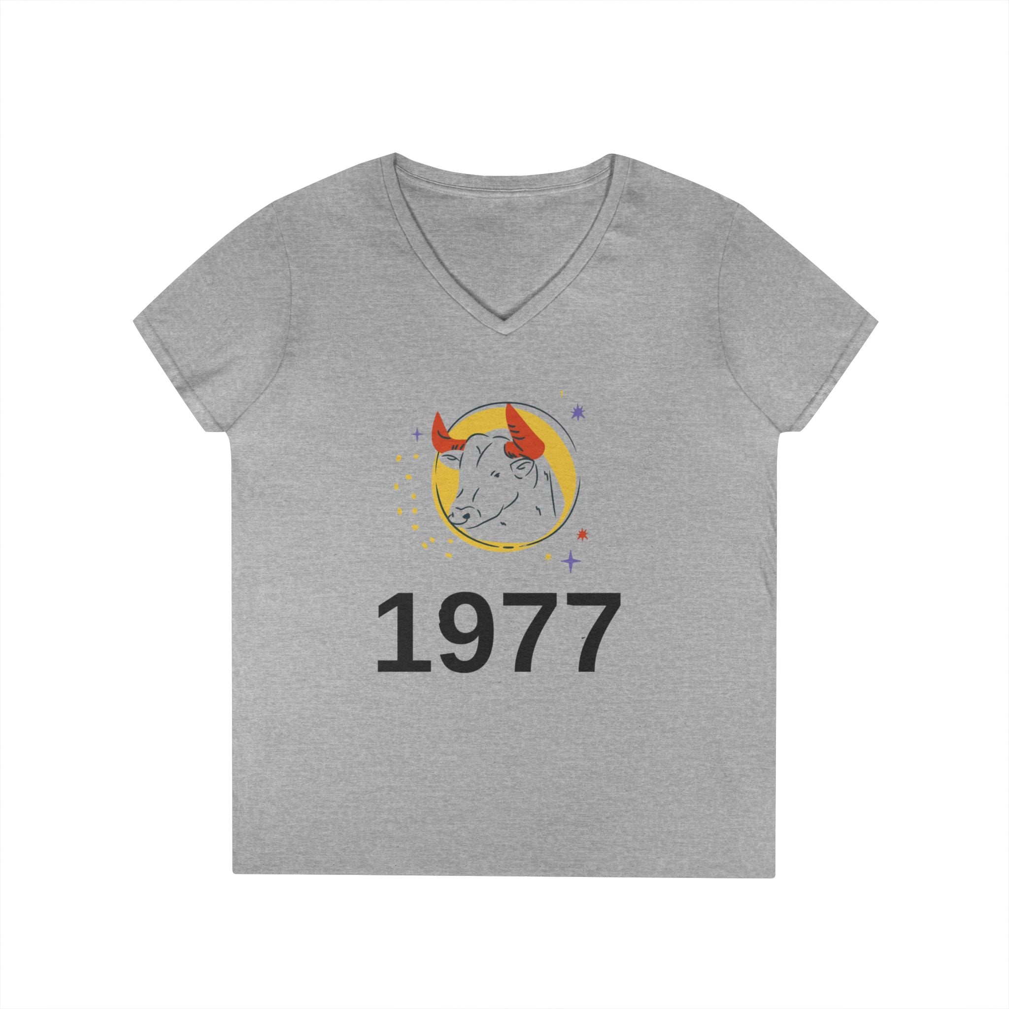 1977 Taurus Cotton V-Neck