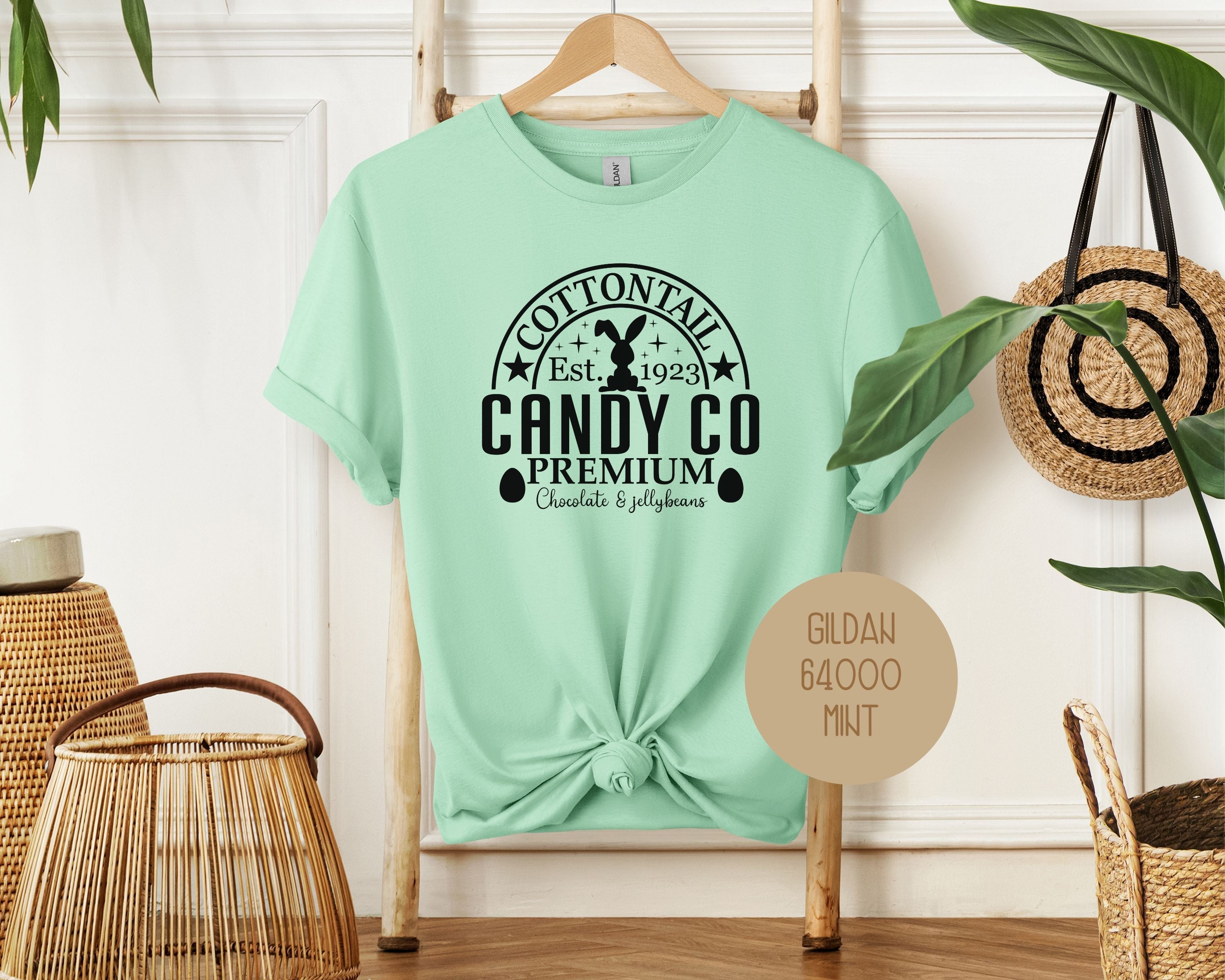 Cottontail Candy Company Easter Shirt-1