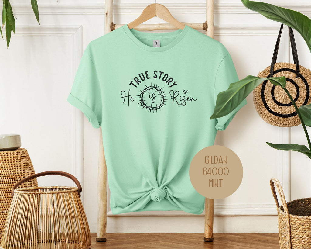 True Story He Is Risen Easter Shirt-0