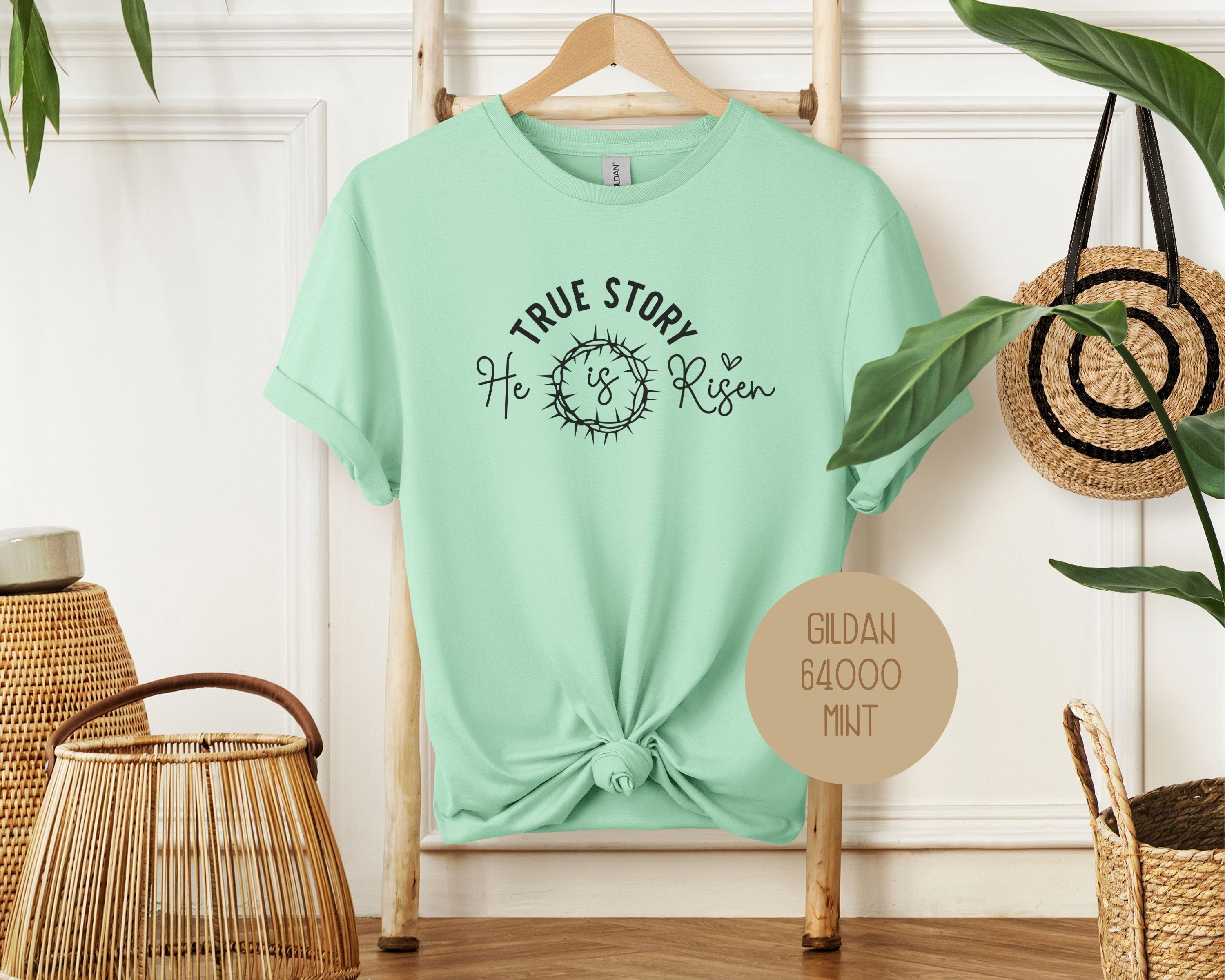 True Story He Is Risen Easter Shirt-0