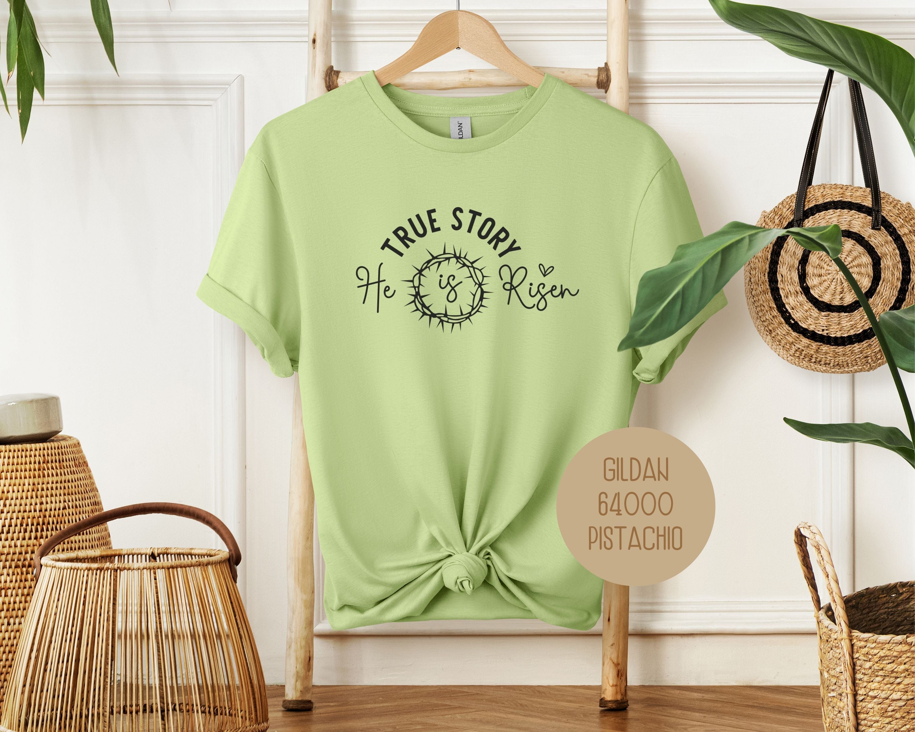 True Story He Is Risen Easter Shirt-3