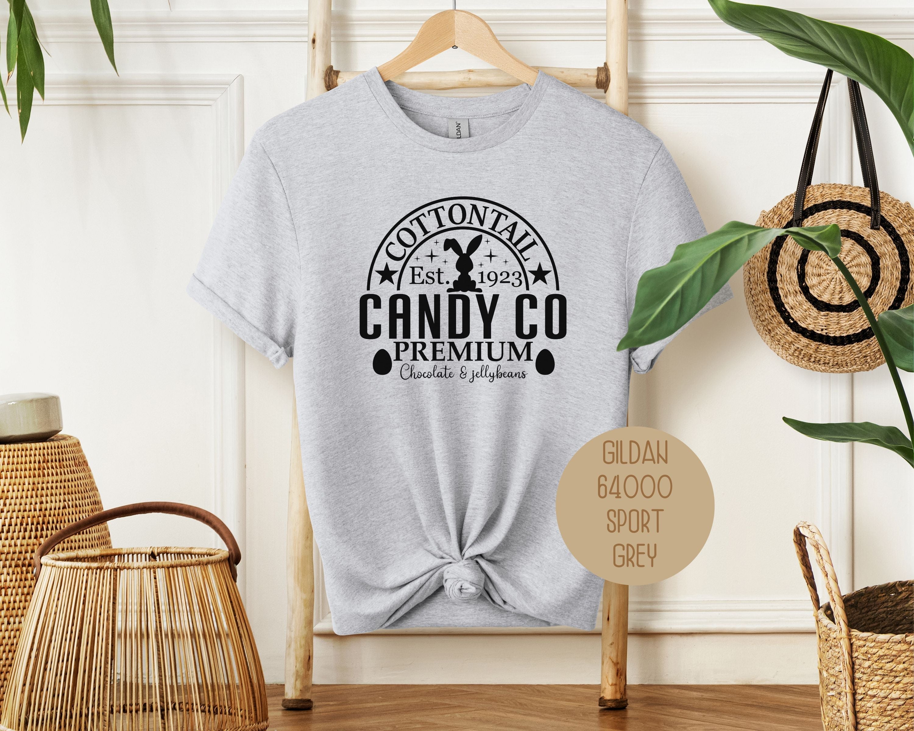 Cottontail Candy Company Easter Shirt-2