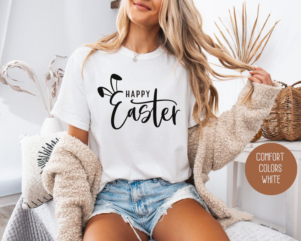 Happy Easter Bunny Comfort Colors Shirt-7