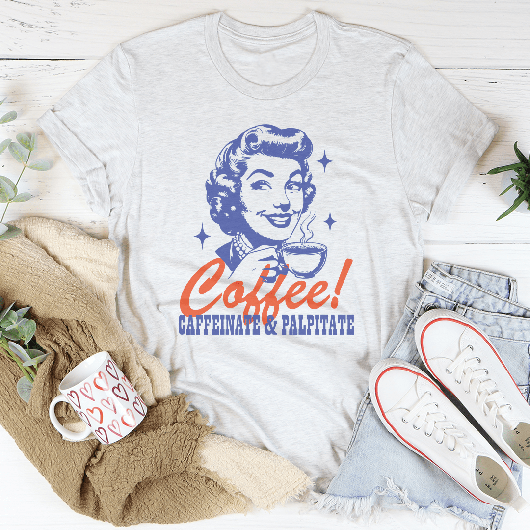 Soft Cotton Coffee Graphic Tee