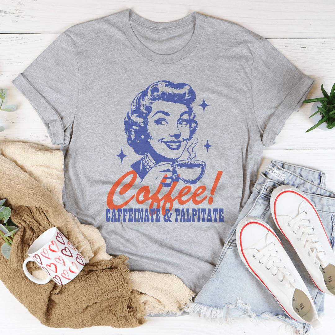Soft Cotton Coffee Graphic Tee