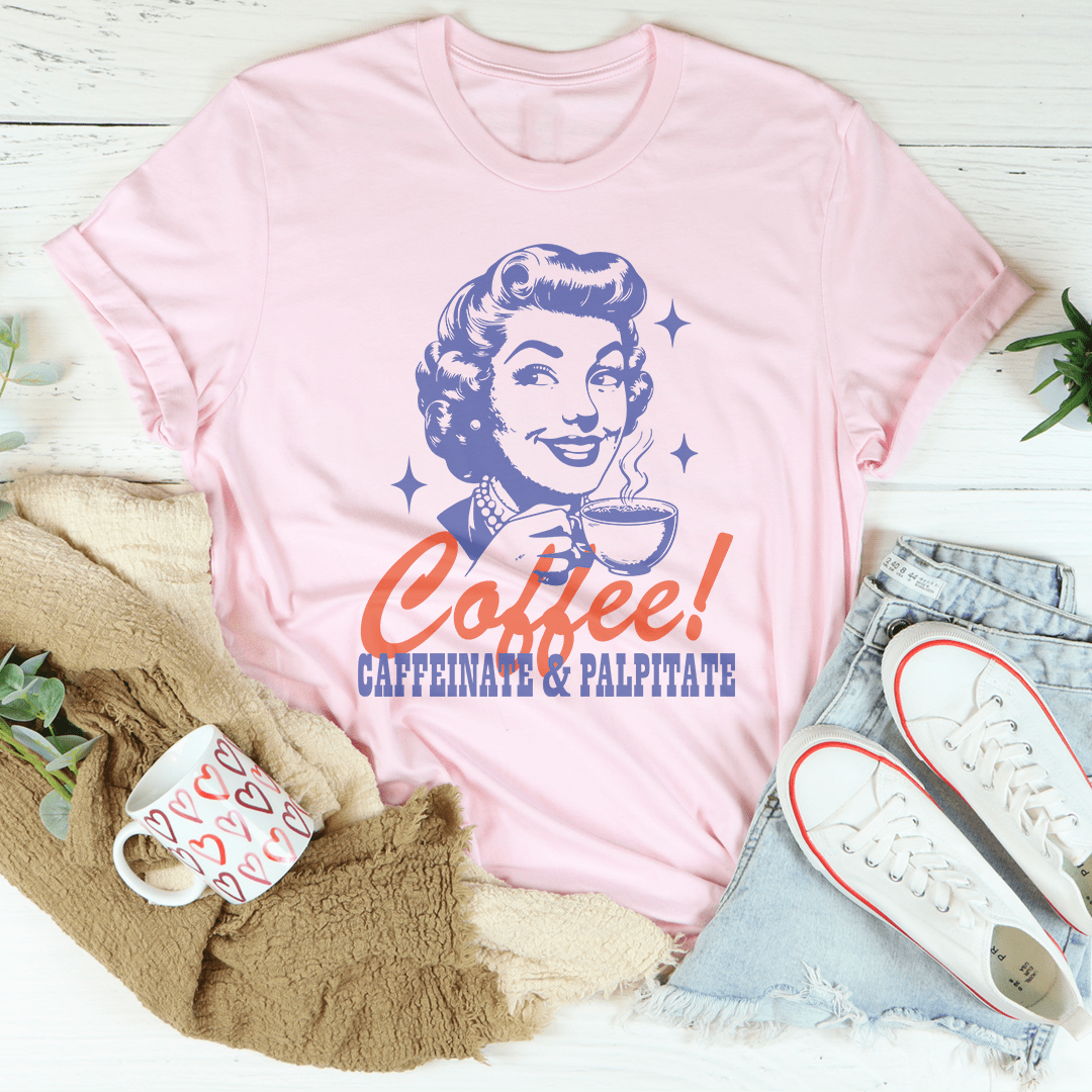Soft Cotton Coffee Graphic Tee
