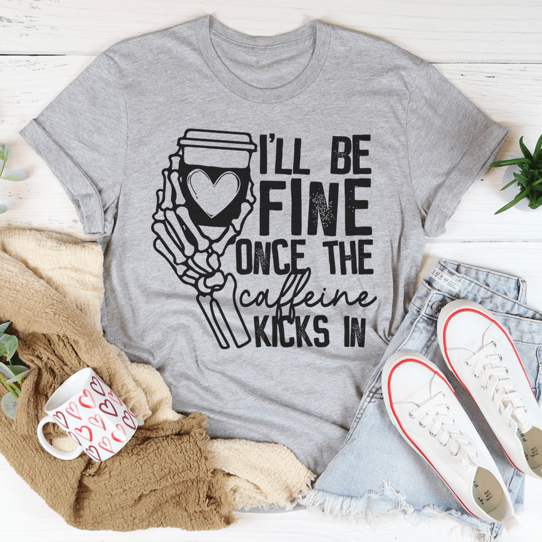 Caffeine Cotton Graphic Tee