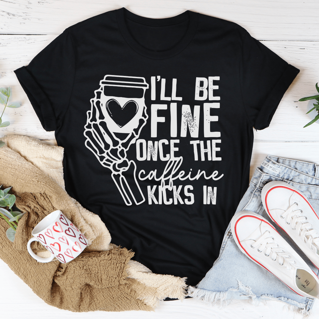 Caffeine Cotton Graphic Tee