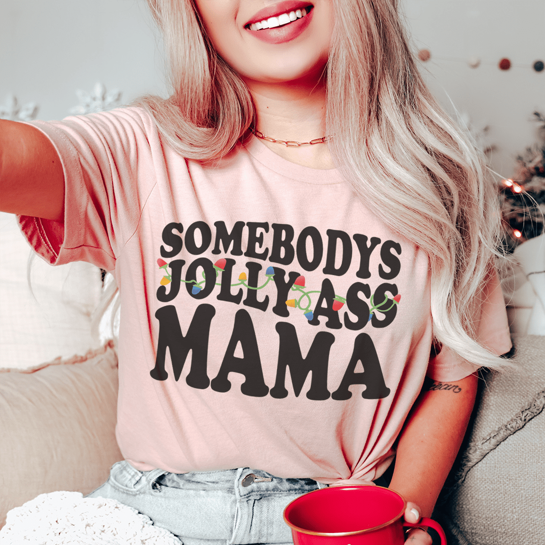 Soft Cotton Jolly Mama Tee